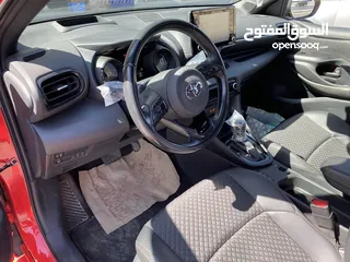  9 تويوتا يارس هايبرد مميزة Black Edition 2021 للبيع بسعر مغري