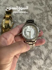  6 Michael Kors and Armani Exchange Women’s watches. Used but in good condition.