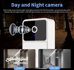  5 جرس باب ذكي نظام اتصال فيديو وصوت ثنائي الاتجاه مع كاميرا