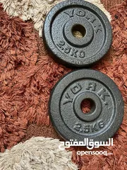  5 معدات اثقال بحالة الوكالة للبيع بسعر حرق جدا جدا