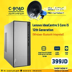  8 أحدث كمبيوتر مكتبي الجيل الثاني عشر من شركة لينوفو بأفضل سعر في الأردن  lenovo pc