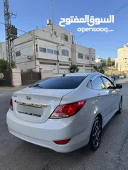  6 هونداي اكسنت 2018 متور 1400 بنزين لون ابيض فحص ممتاز