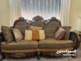 1 غرفة ضيوف وسفرة مستعمل للبيع
