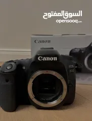  1 camera canon 80D