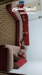  6 طقم كورنر مع اثاث غرفه بالكامل طقم كورنر 9 مقاعد تربيزات برادي سجاده