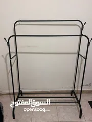  2 ستاند ملابس اسود