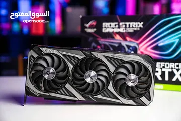  2 RTX 3080 / RTX3080 ROG STRIX / SUPRIM X /  Evga __ كرت شاشة بحال الجديد