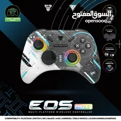  1 FANTECH EOS PRO II S WGP15 V2S MECHANICAL BUTTONS WIRELESS GAMEPAD يد تحكم فانتيك ميكانيكل جديدة