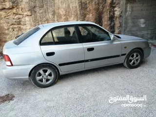  1 هونداي اكسنت 2003 اوتوماتيك 4000