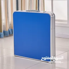  6 طقم الطاولة والكراسي القابل للطيّ وصل وبقوة طقم كامل، خفيف ومتين، بيفتح بثواني وبيخزّن بسهولة!