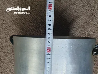  7 طنجرة المنيوم ثقيل من القديم اربد