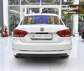  5 Volkswagen Passat ( 2015 Model ) in White Color GCC Specs