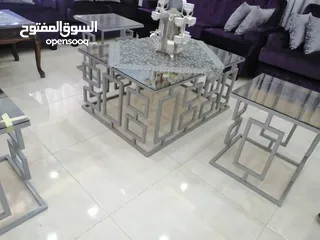  24 طاولات وسط و مداخل و طاولات سيرفس