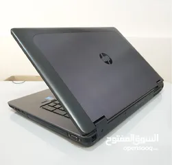  4 لابتوب العملاق HP ZBOOK ، شاشة عملاقة 17.3، كارت شاشة خارجي للإلعاب ، كور i7 ، رام 8 كيكا ، SSD 256