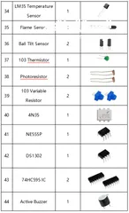  14 2560 R3 kit arduino كيت اردوينو