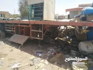  2 للبيع المستعجل   تريله سطحة أوروبية Bp (بي بي) ألمانية  موديل  .. أورنيک .