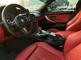  18 للبيع ((BMW 420))  M توين توربو (جراند كوب) خليجي  - موديل 2016