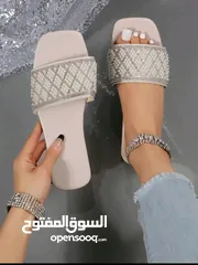  3 شباشب صندل مريح نسائي