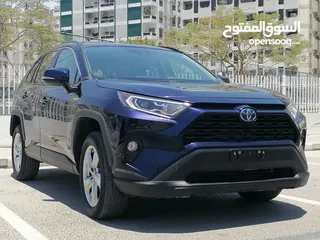  2 Toyota Rav4 Hybrid 2021 Sunroof Full Option AWD تويوتا رافور هايبرد دفع رباعي