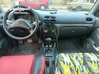  9 هونداي اكسنت اوتوماتيك موديل 1997 لون ابيض