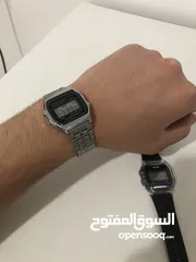  2 ساعة كاسيو بسعر رخيص واستعمال خفيف جدا للبيع بجودة جيدة جدا