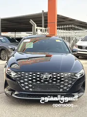  9 هونداي جرانديور ( ازيرا ) 2021 هايبرد فل اضافات اعلى صنف بريميوم بلس برستيج وارد كوريا فحص كامل