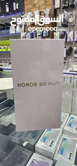  1 Honor 400 pro 5G جديد كفالة الوكيل الرسمي بسعر مميز