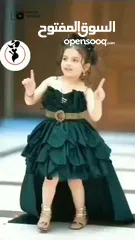  6 فستان بناتي قصير ابو ذيل روووعة