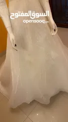  6 فستان زفاف موديل 2023 (مستعمل)