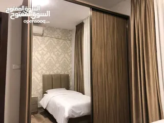  12 شقه مفروشه للايجار الطابق الاول 2 نوم عبدون