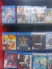  25 سيديات بلايستيشن فور  و فايف PS4 &PS5 CD.S