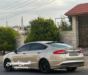  7 فورد فيوجن موديل 2017 لون شمباني كلين