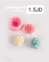  19 قوالب سيلكون بأشكال مميزة للشمع والرزن