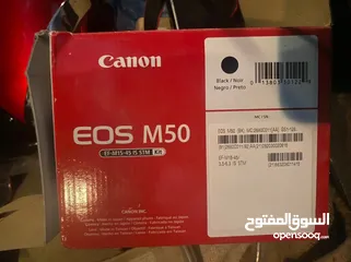  5 كاميرا كانون Canon EOS EF-M15-45 IS STM M50