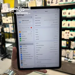  7 iPad Pro 11" 256G WiFi With Apple Pencil    بطارية 87%2 بحالة ممتازة