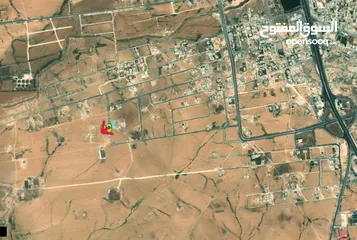  4 قطعة ارض من اراضي جنوب عمان الجيزة واجهه على الشارع للبيع
