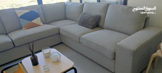  11 ikea kivik U shape sofa corner ايكيا يو صوفا كورنر