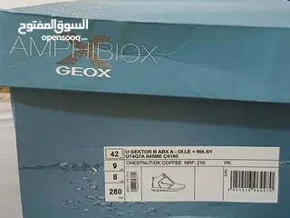  1 حذاء جيوكس إيطالي جلد طبيعي
