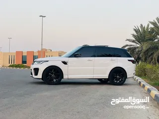  5 RANGE ROVER SPORT 2015 WITH KIT (SVR 2020)  V8 supercharge