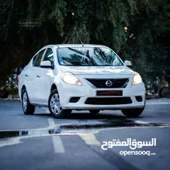  1 NISSAN SUNNY 2014 Excellent Condition White
