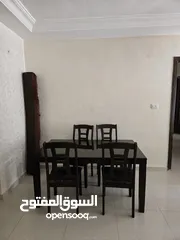  4 شقة مفروشة أرضية مع تراس وحديقة للايجار