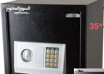  5 خزنة كبيرة تستخدم في حفظ الاوراق والنقود والمجوهرات تستخدم في الفنادق والمنازل