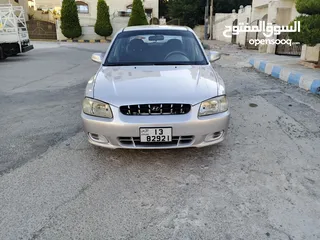  25 هيونداي فيرنا 1999 اتوماتيك بحاله ممتازه صيانه كامله لا تحتاج إلى شيء