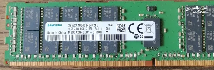  1 رام كمبيوتر  DDR4 16.GB / 2133 MHz Samsung