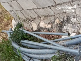  4 بيت بلاستيكي حديد 2 انش جديد غير مستعمل