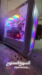  2 كمبيوتر العاب وبثوث ومونتاج للبيع جديد بسعر مستعمل كل قطع مشحونة من كوريا 5800X+RX6700XT