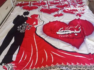  2 شراشف ولحافات ديباج مستعمل