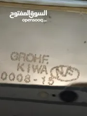  16 4 بطاريات دوش وحمام GROHE  و  KLUDI  المانيه  واكسوارات .