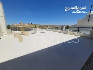  14 شقة اخير مع روف دوبلكس للبيع في قرية النخيل بمساحة اجمالية 260م