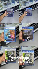  10 اشرطة مستعملة وجديدة ps4&ps5،(موقع المحل في الخوض السادسه ).